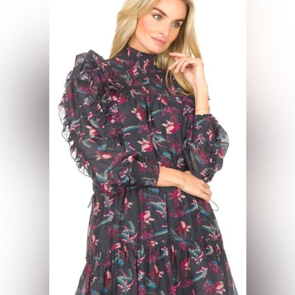 BEULAH Printed Mini Dress - Picture 6 of 6